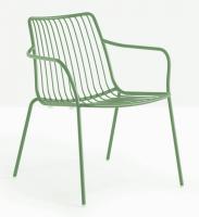Лаунж-кресло металлическое Nolita зеленый шалфей